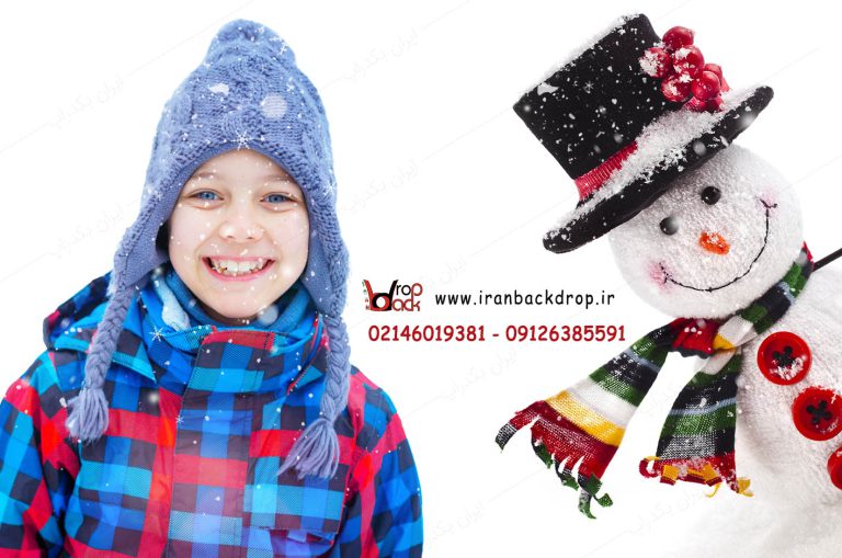 مجموعه بک گراند عکاسی زمستان، برف و جشن کریسمس کد IBD-6741