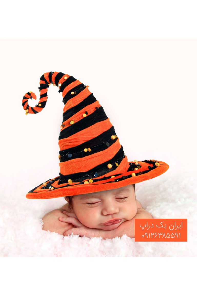 کلاه جشن هالووین کودک و نوزاد برای عکاسی کد IBD-7906