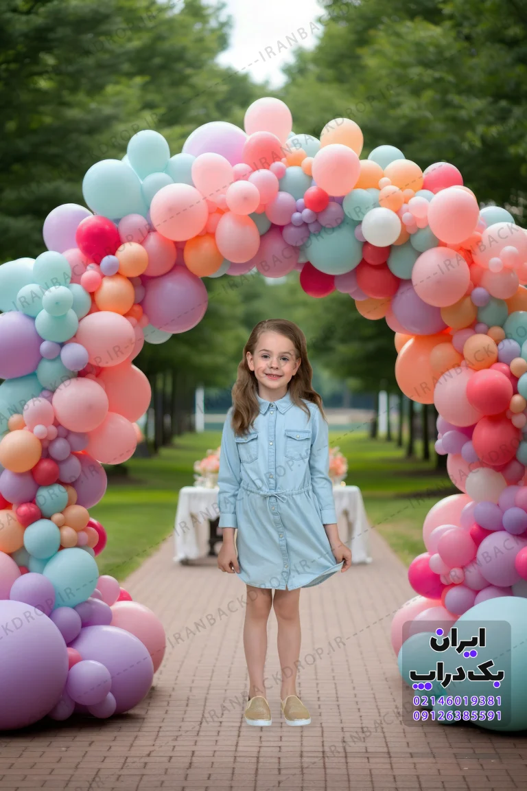 مجموعه بک گراند عکاسی تولد متنوع ویژه سنین مختلف کد IBD-3456