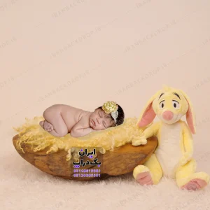 بک گراند دانلودی کارتون خرگوش وینی پوه تم نوزاد کد IBD-4132